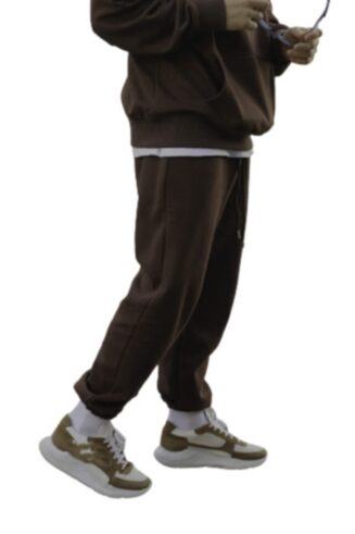 خرید مستقیم و آسان از ترندیول ترکیه شلوار گرمکن ورزشی مردانه برند  HobyUsa با کد KAHVERENGİJOGGER01